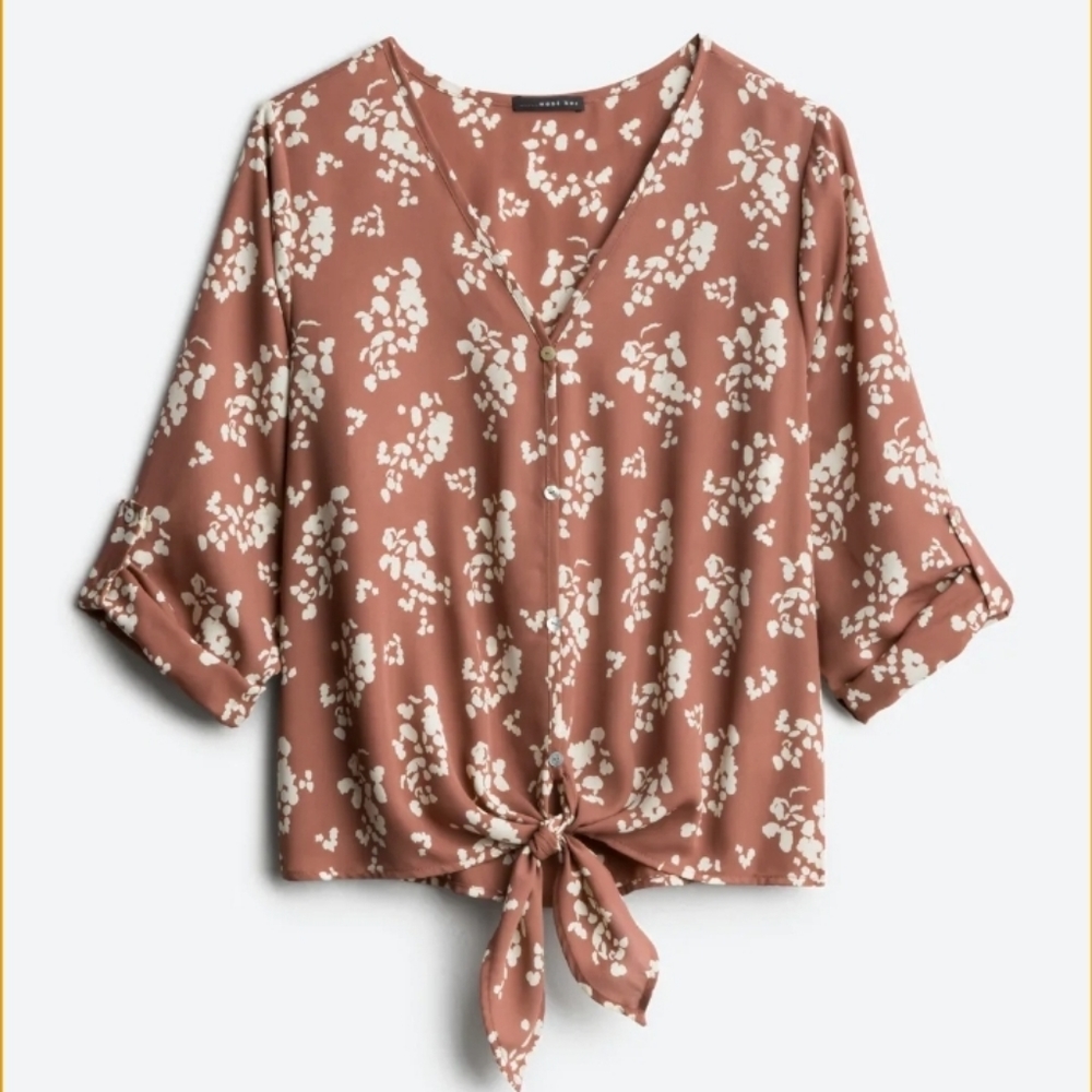 STITCH FIX Front Tie Blouse